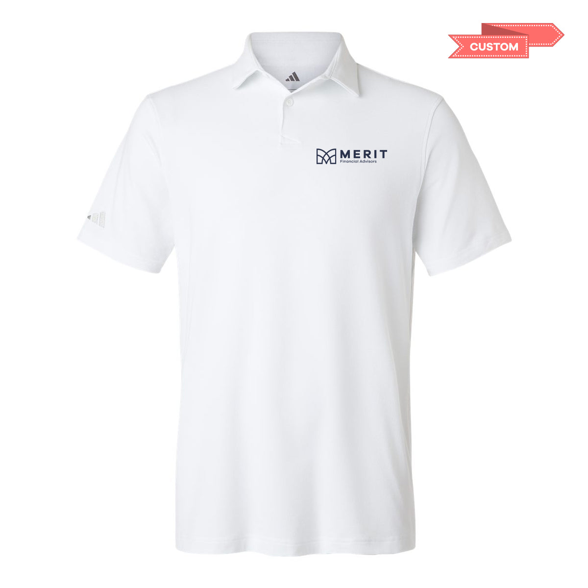 Merit Adidas Mens Blended Polo