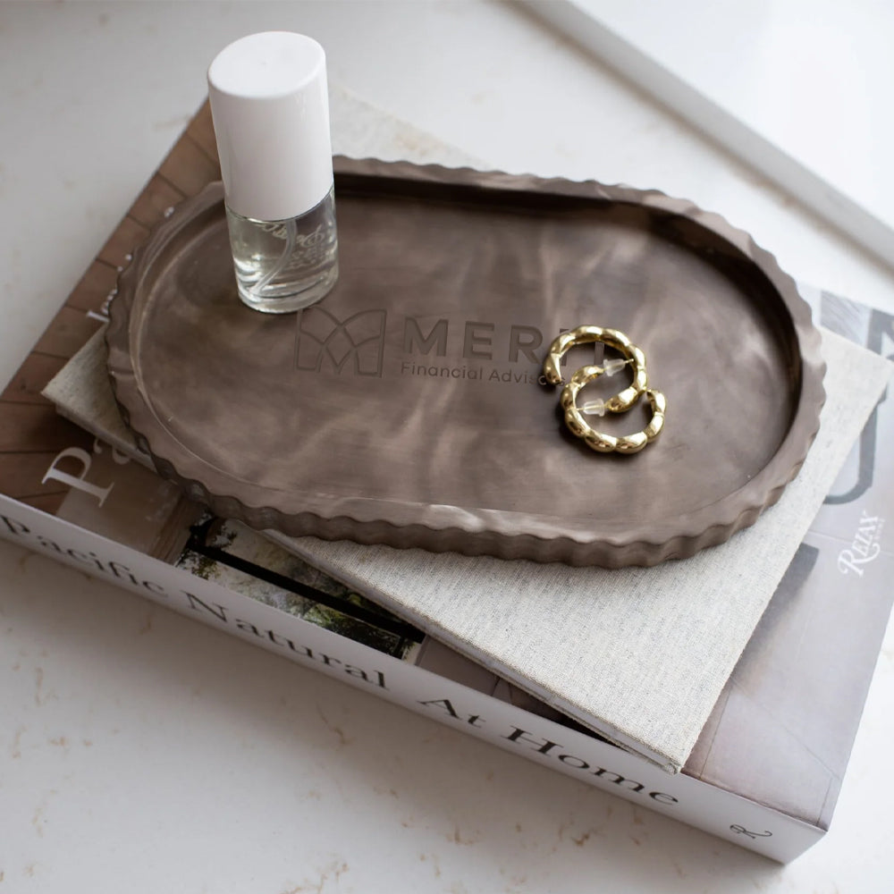 Merit Fluted Oval Tray