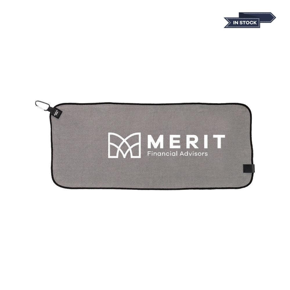 Merit 28" X 12" Magnetic Waffle Golf Towel
