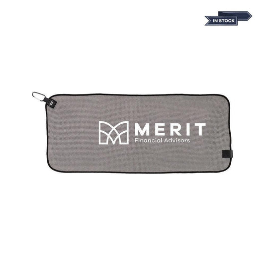Merit 28" X 12" Magnetic Waffle Golf Towel