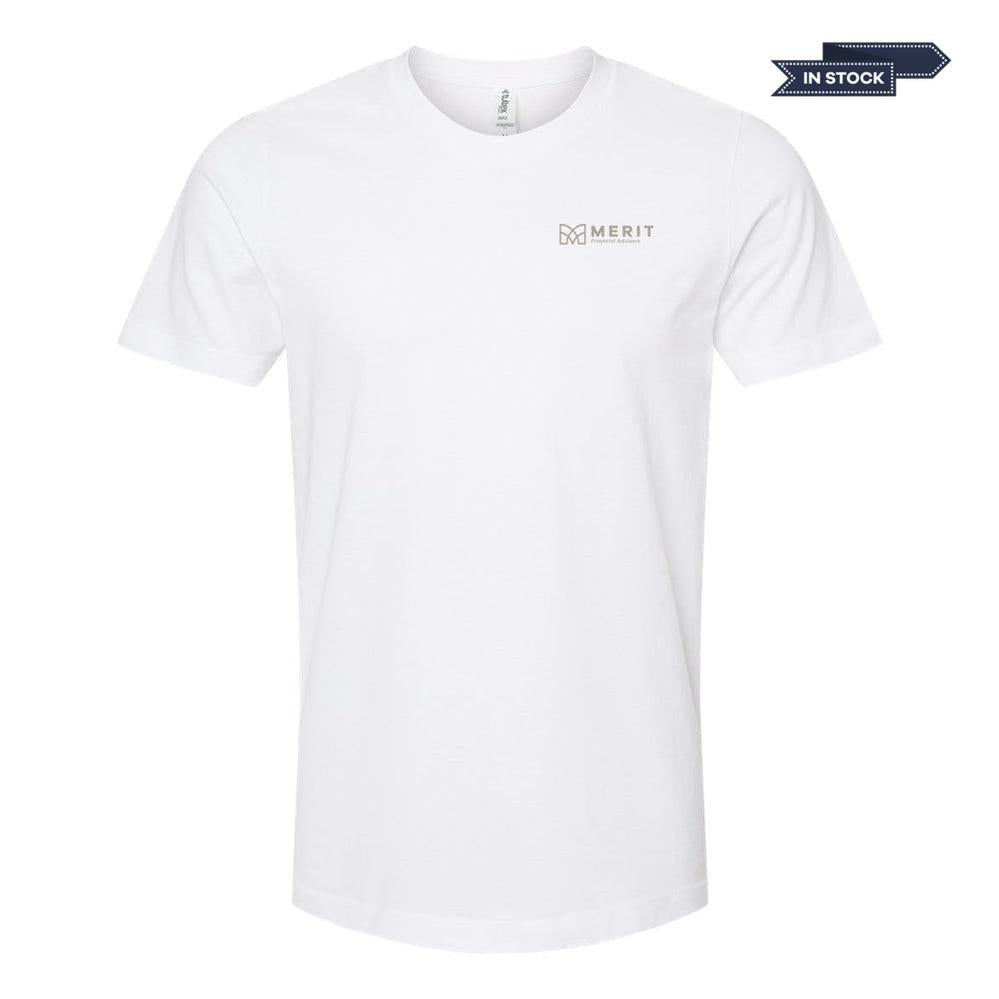 Merit Men's Premium Cotton T-Shirt - White