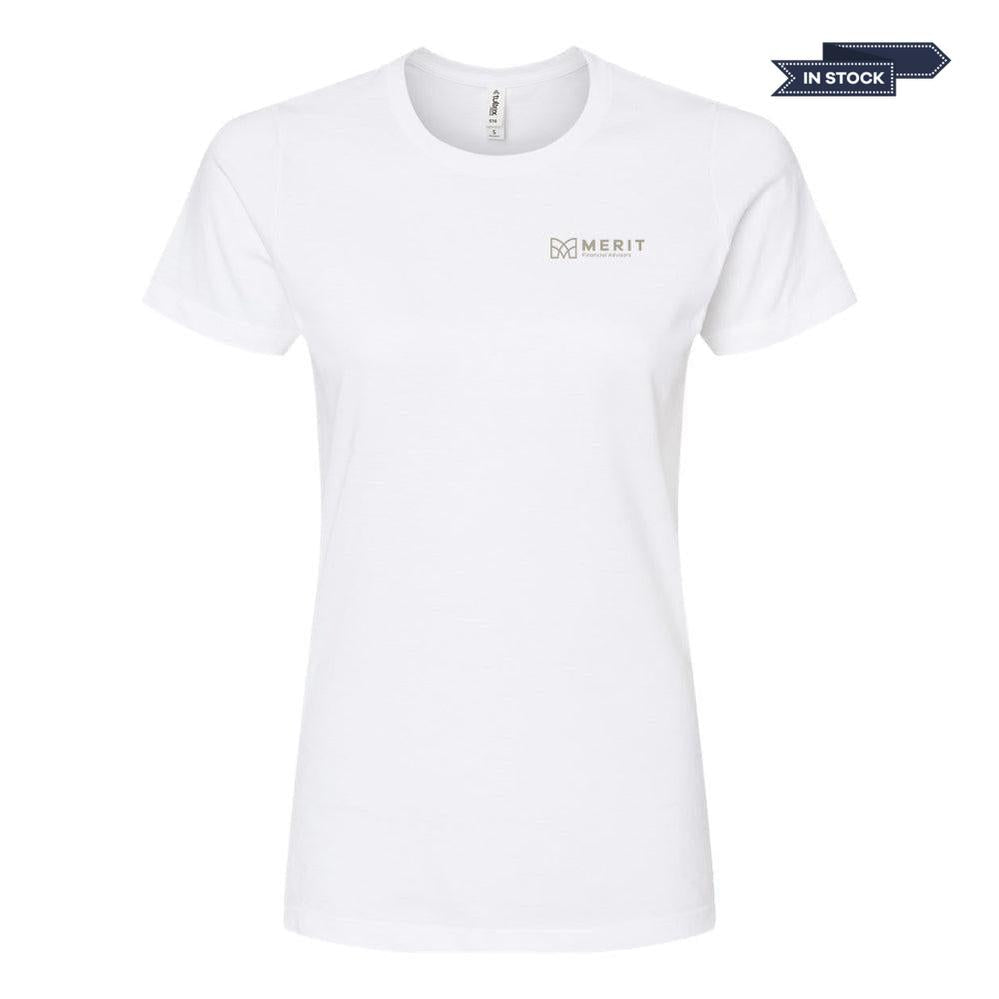 Merit Women's Premium Cotton T-Shirt - White