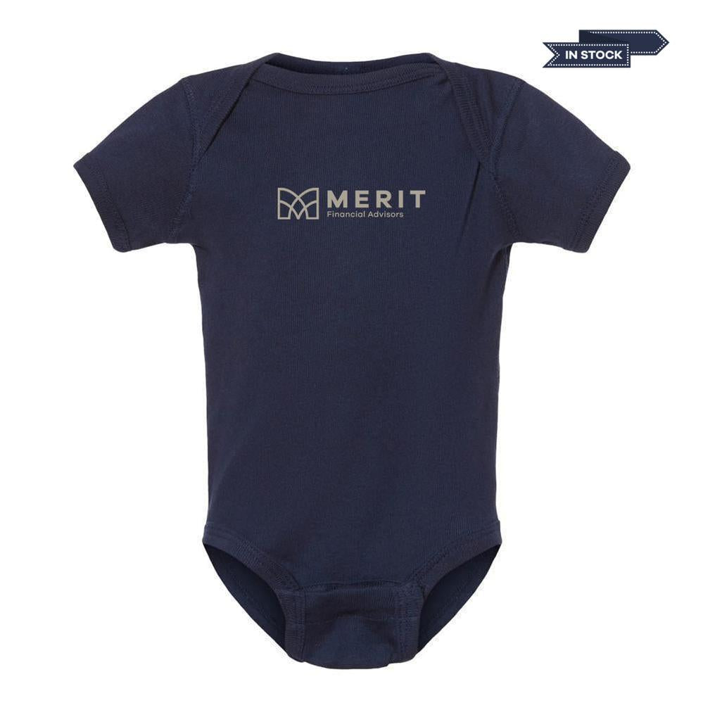 Merit Baby Onesie - Navy