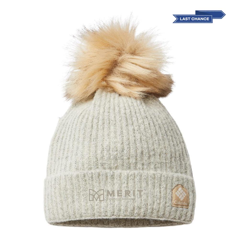 Merit Columbia Winter Blur Pom Pom Beanie
