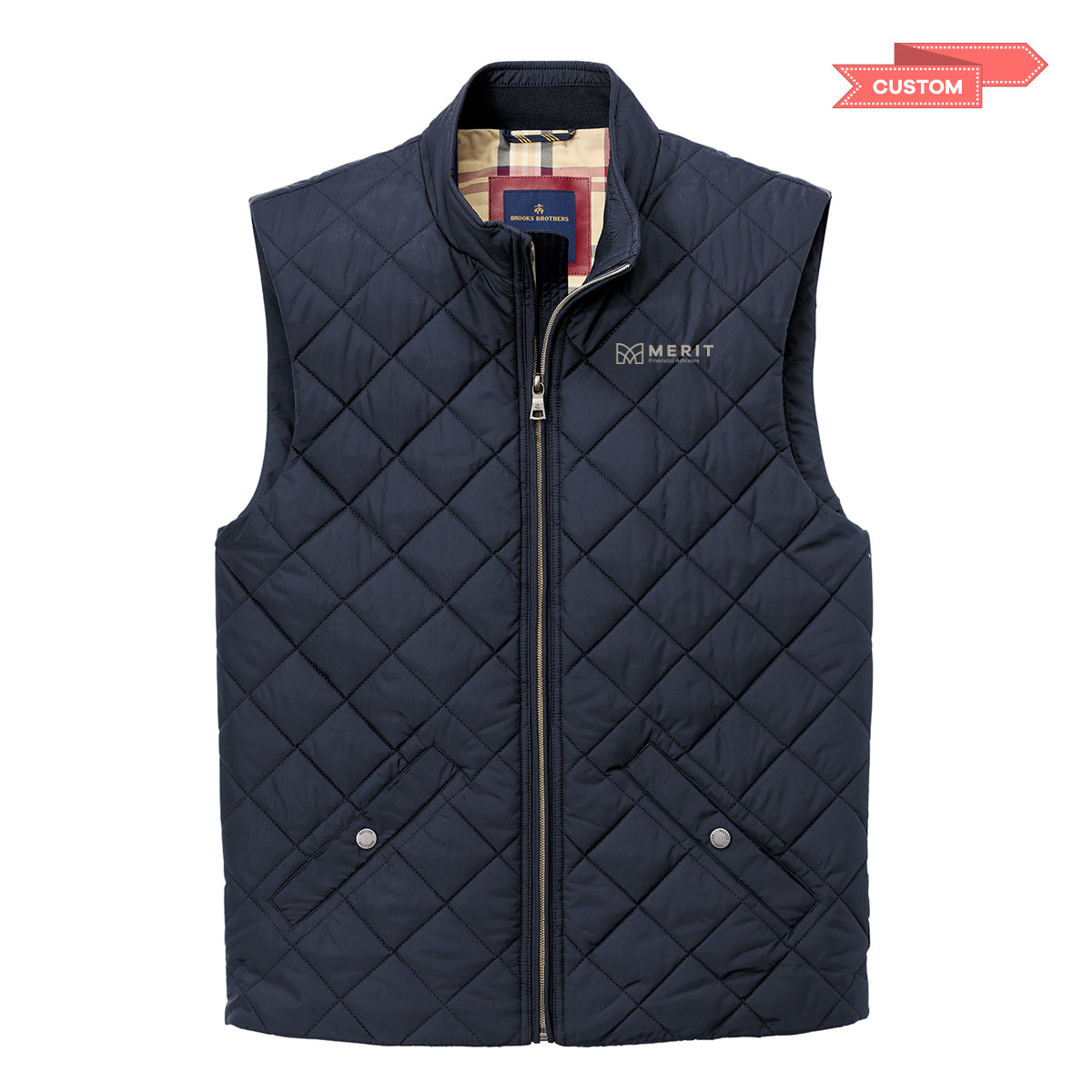 Merit Brooks Brothers Quilted Vest