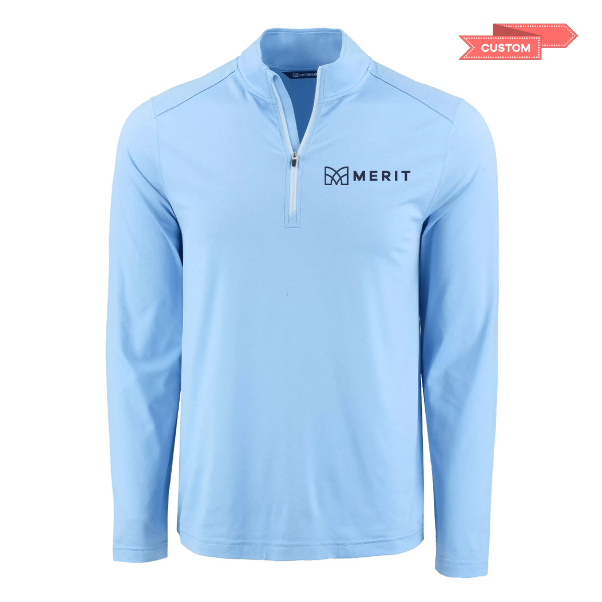 Merit Cutter & Buck Mens Coastline 1/4 Zip