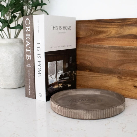 Merit Fluted Round Tray