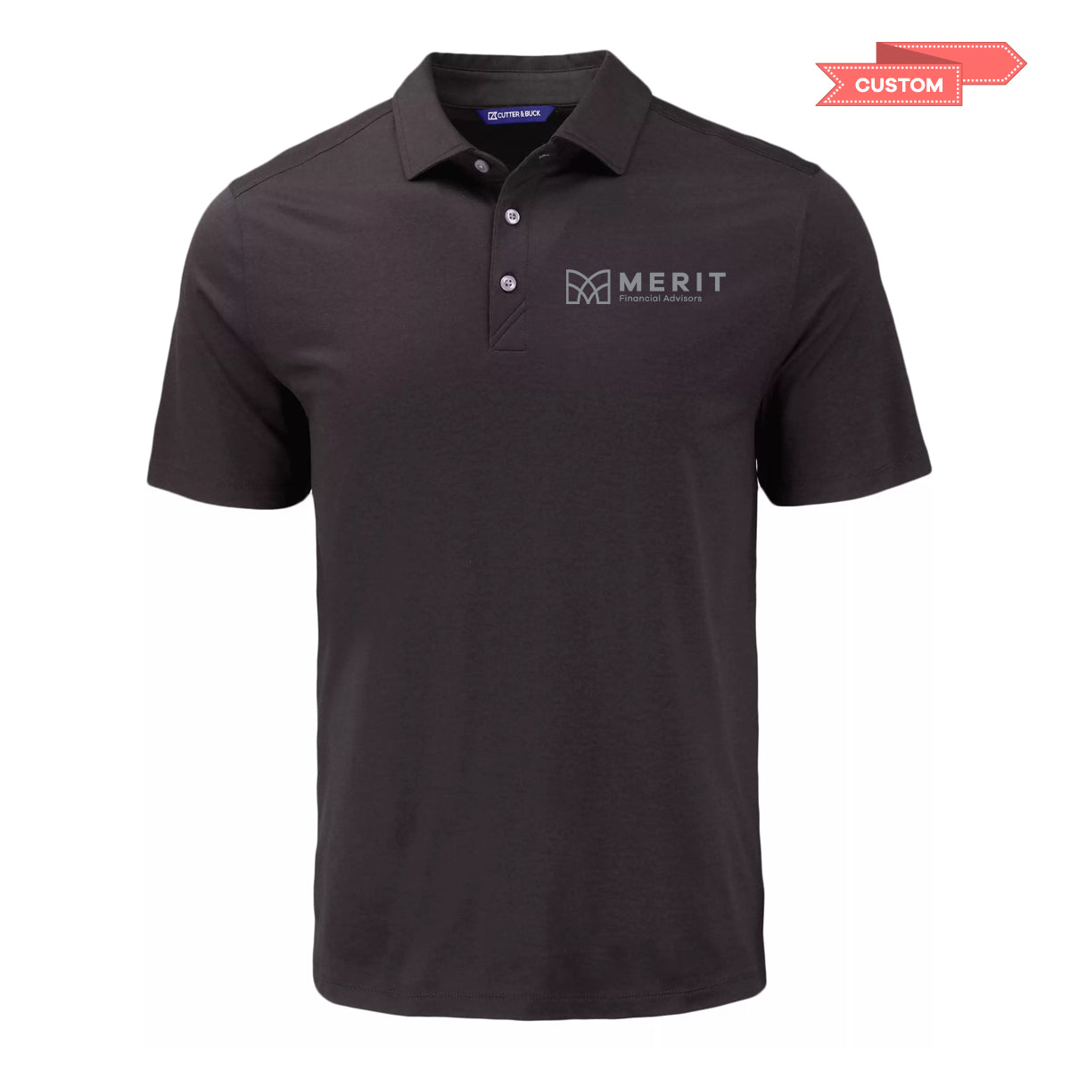 Merit Cutter & Buck Mens Coastline Polo