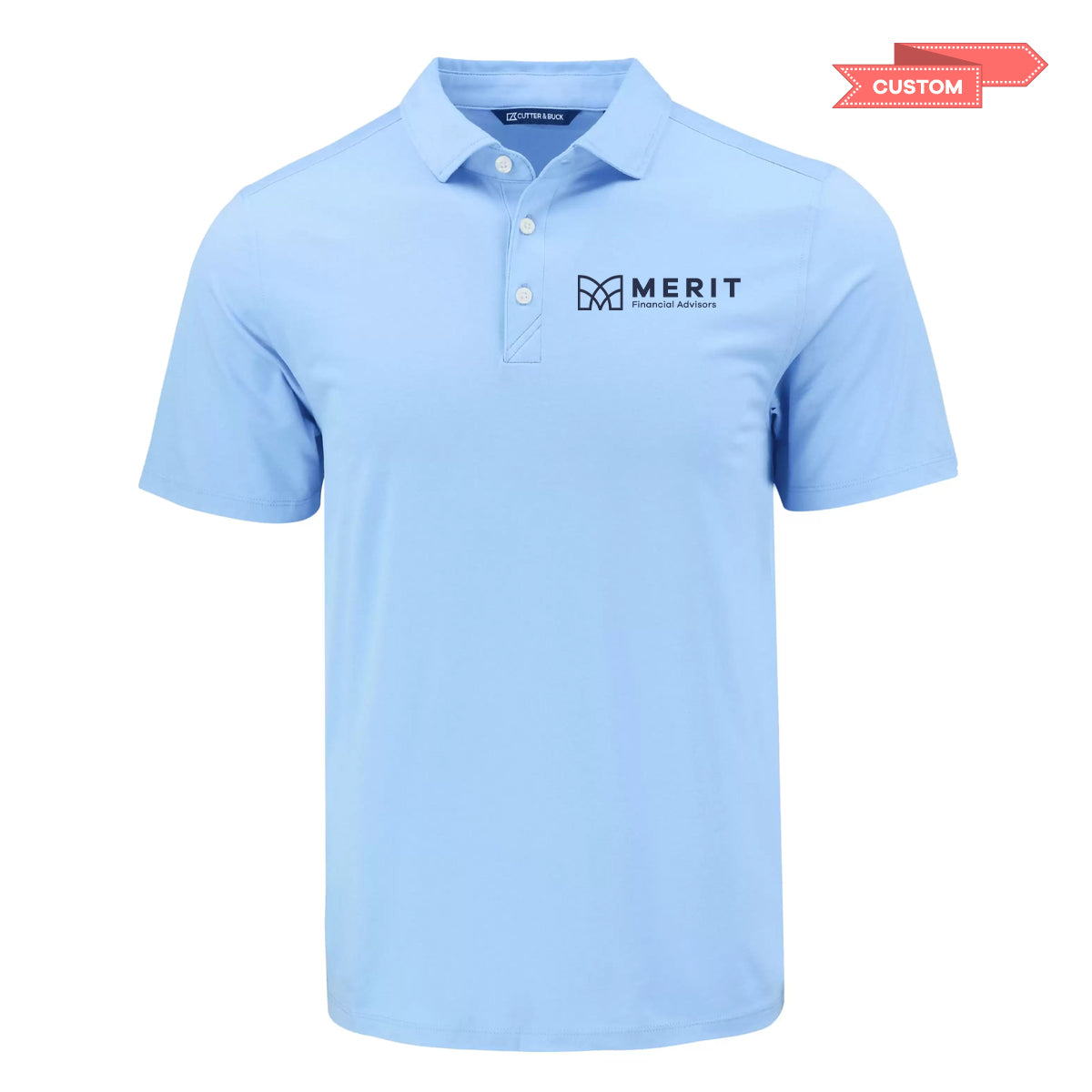Merit Cutter & Buck Mens Coastline Polo