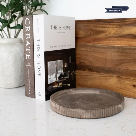Merit Fluted Round Tray