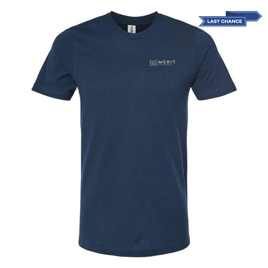 Merit Men's Premium Cotton T-Shirt - Navy