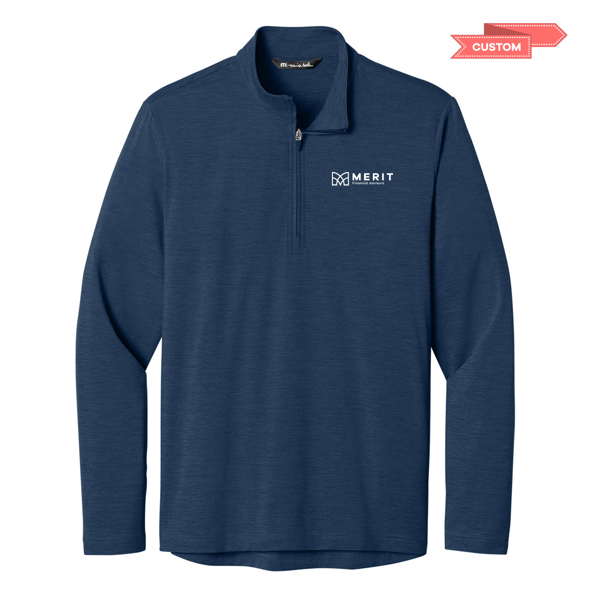 Merit TravisMathews Mens Onward 1/4 Zip