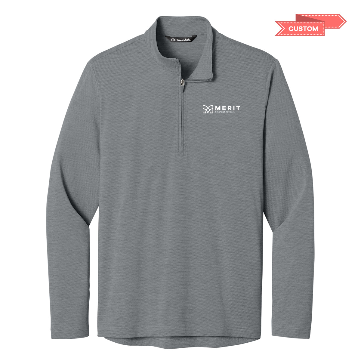 Merit TravisMathews Mens Onward 1/4 Zip