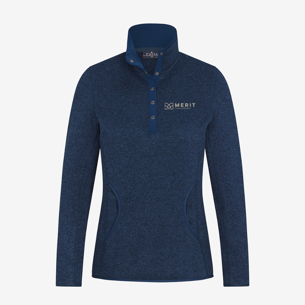Merit Ladies Casa Sweater Fleece Pullover