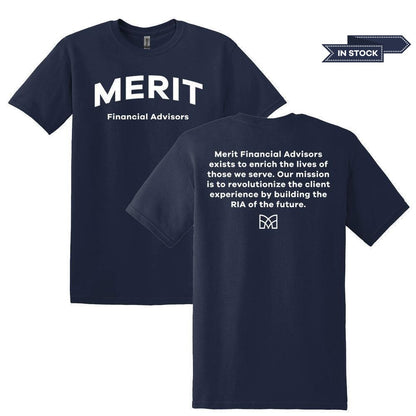 Navy Merit Softstyle T-shirt