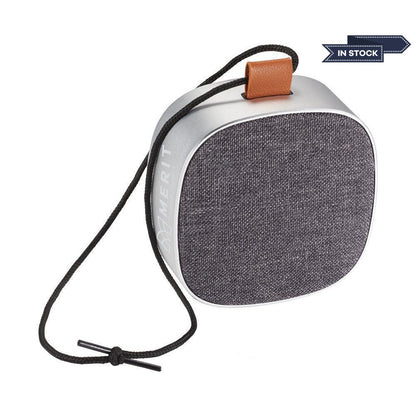 Merit Tahoe Metal & Fabric Waterproof Bluetooth Speaker