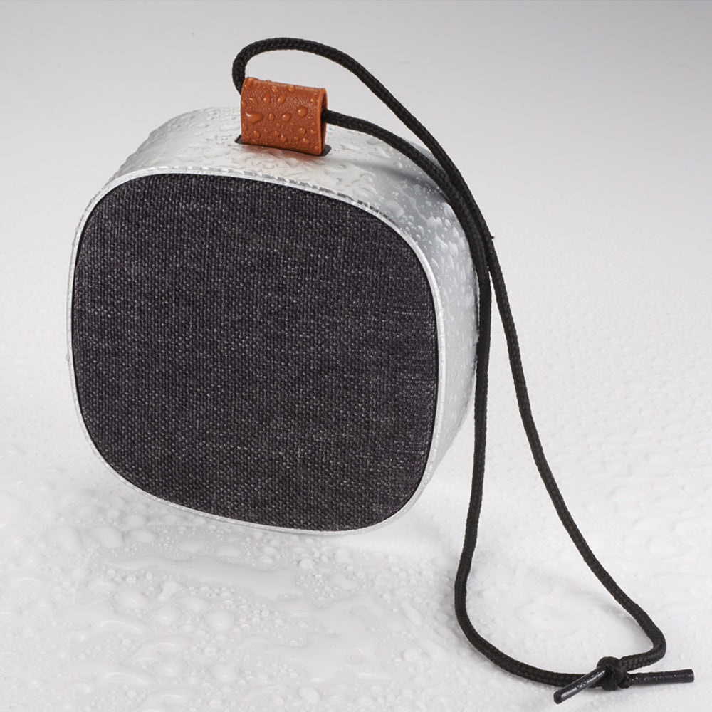 Merit Tahoe Metal & Fabric Waterproof Bluetooth Speaker